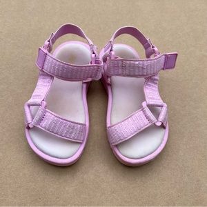 Zara Toddlers Sandals Baby Girls Sandal Pink Lilac Size EU 23